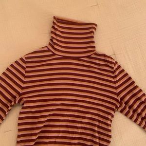 Madewell Ribbed Turtleneck Top